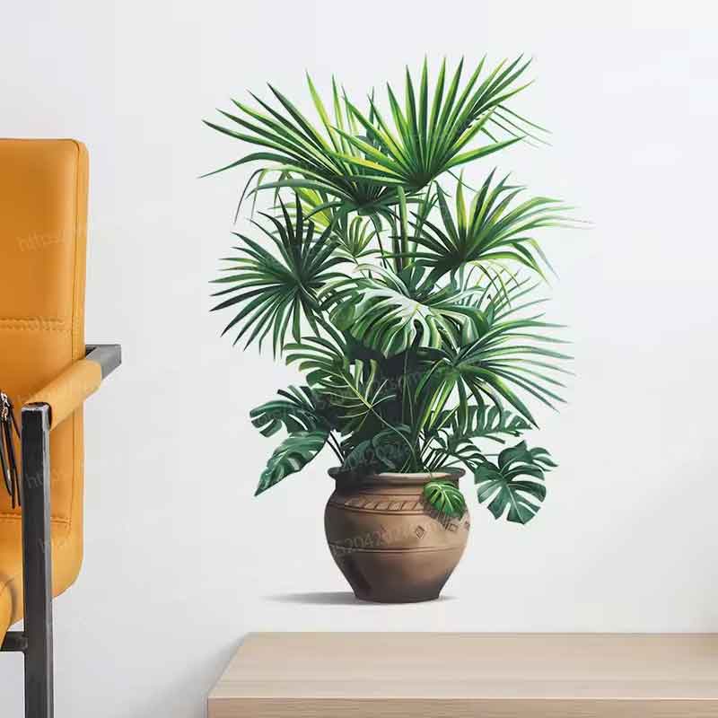 Zielone rośliny rośliny donicz – Pvc Panel Background recenzja i cena